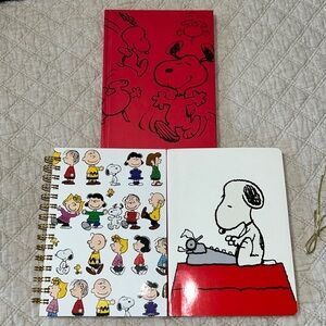 Bundle of Snoopy & Peanuts Gang journals NEW